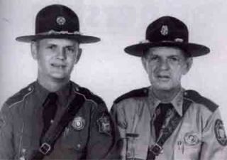 In the family - State Trooper Leroy Sitton and Highway Policeman Haskell Sitton.